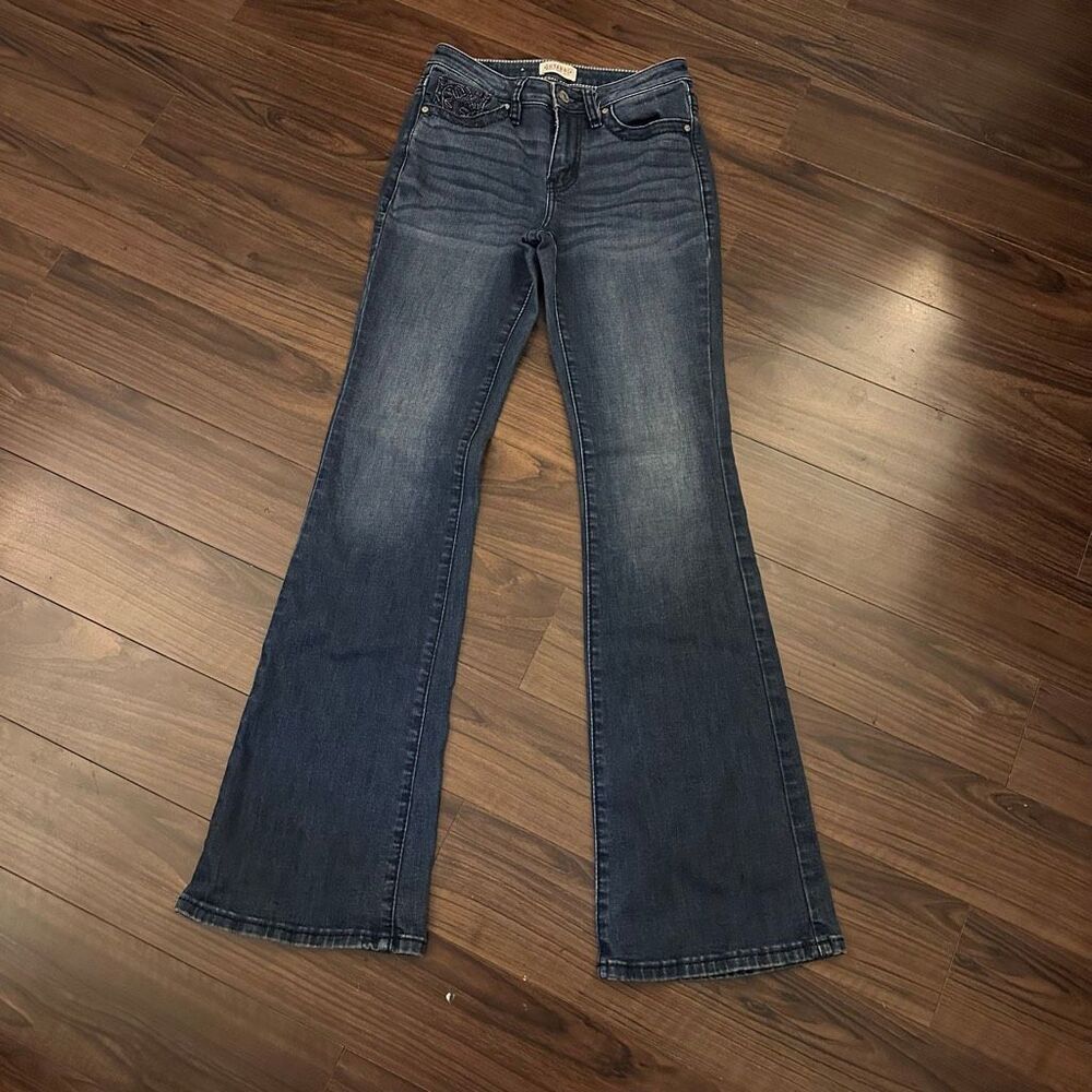 Shyanne embellished flare jeans size 27 women